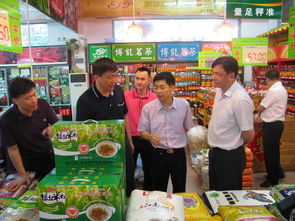 黑龍江省北大荒米業集團公司徐耀輝總經理一行蒞臨我縣天潤公司開展市場調研